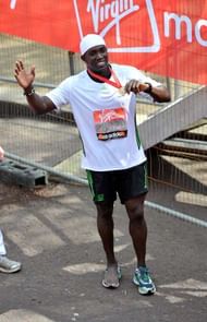 Dwight Yorke London Marathon